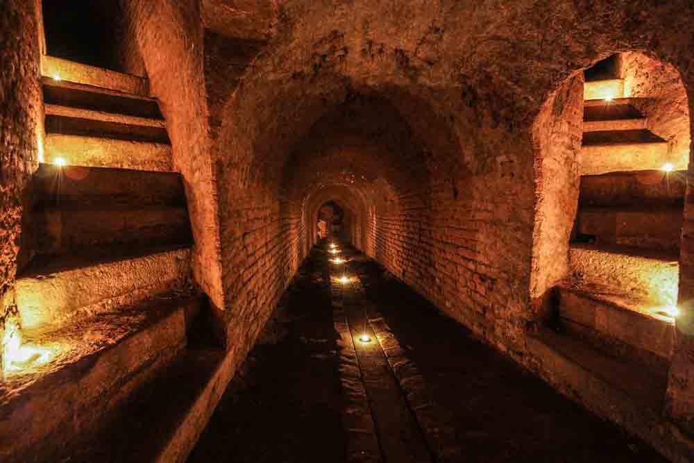 Podzemí pevnostního města Josefov u Jaroměře